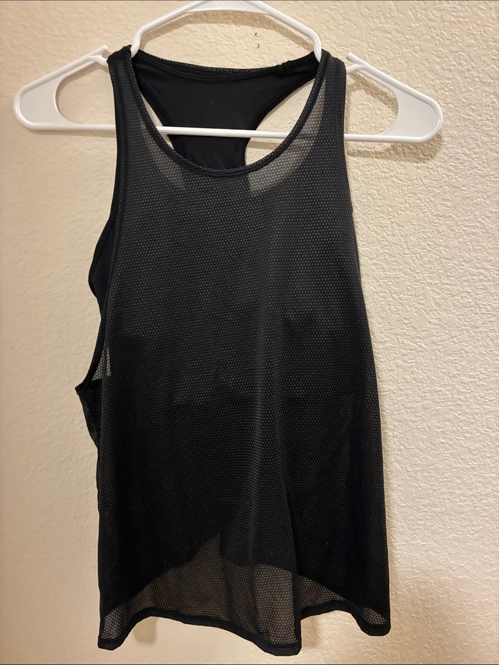 lululemon athletica Black Mesh Racerback Tank - Picture 2 of 6